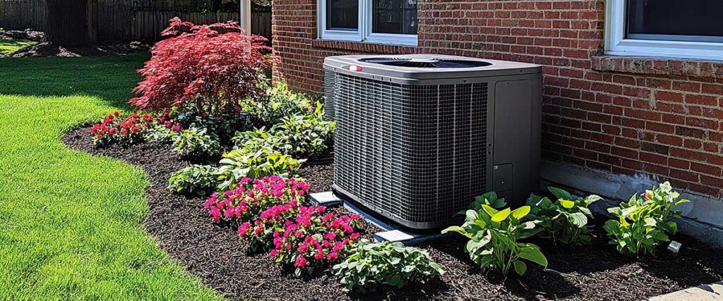 ac unit outside of home