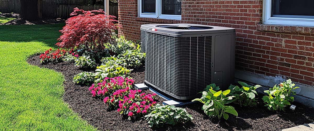 ac unit outside of home