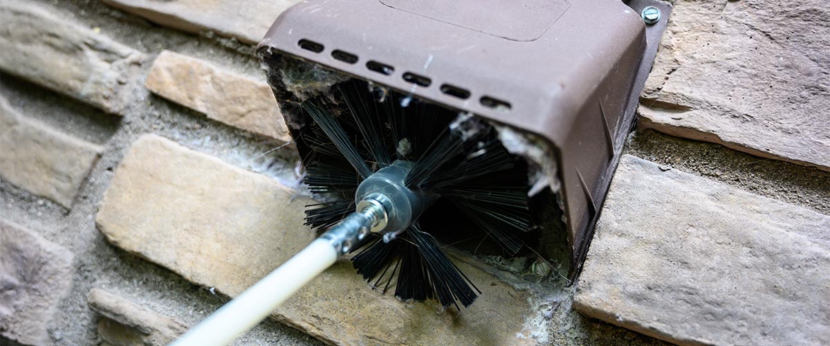 professional cleaning of dryer venting